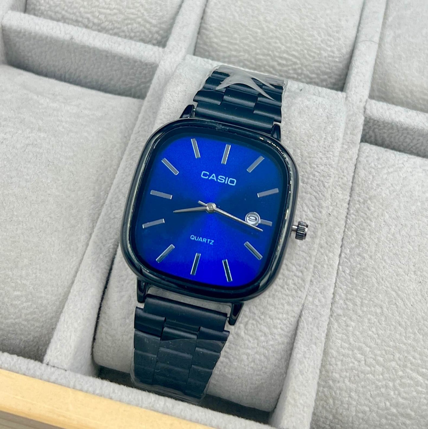 Casio® LTP E117 + 🎁 علبة الساعة هدية